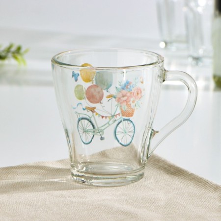 Glass mug "Grace. Romance ", 250 ml-1
