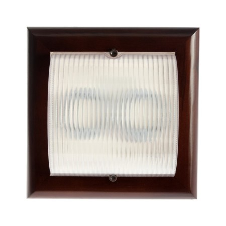 Lamp Ecola NBB-04-60-012, 2XGX53, IP65, 220V, 245x245 mm, matte, t/nut color-1