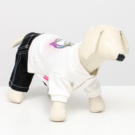 Kombinson "Unicorn", size 12 (DS 28 cm, OG 38 cm, Osh 27 cm), white-blue-1
