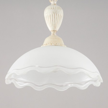 Suspended lamp Citilux "Latur" CL413210, 36x35 cm, 1x75W, E27, white color-8