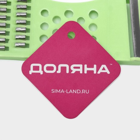 Vegetable cleaner with a grater and shinkling of a share, 17 cm, color mix-5