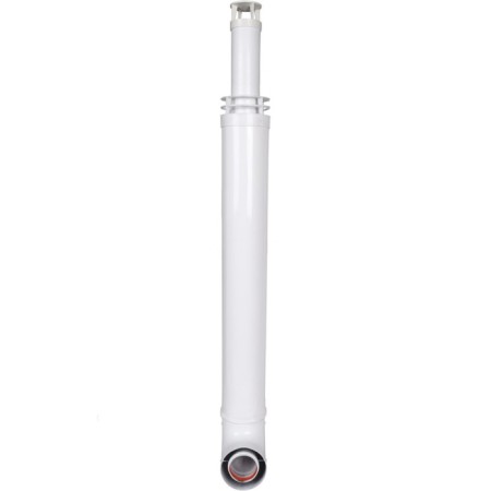 The chimney element Rommer RCA-6010-211000 Antila, D = 60/100 mm, l = 1000 mm, clamp