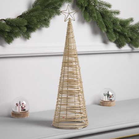 Figure Light "Christmas tree", 47x14x14 cm, 30 LED, AAX2 batteries (not in the kit), warm white glow-1
