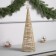 Figure Light "Christmas tree", 47x14x14 cm, 30 LED, AAX2 batteries (not in the kit), warm white glow