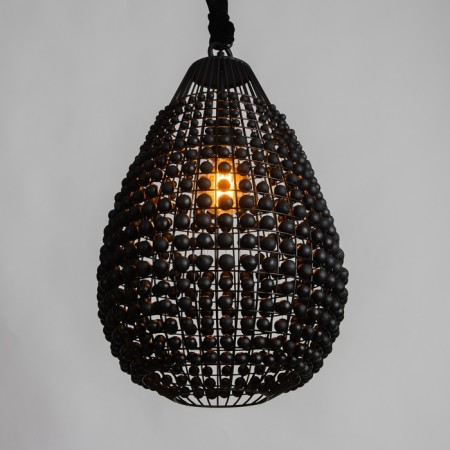 Ceiling light "Brutus" black 1x40W, E27, 40x40x68 cm-3
