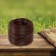 Artificial rattan 6 mm 500 m wave (chestnut)