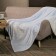 Blanket - "peas" bedspread, size 75x100 cm, blue color