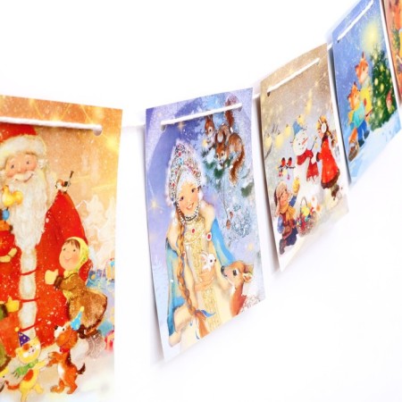 Set "New Year's flags", 15 flags-7