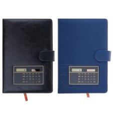 Deliciper of Leduced A5, 140 sheets in a cage, with a calculator, PVC cover, mix