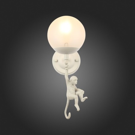 Wall lamp EVOLUCE. Sle115101-01. Tenato. 1x60 W, E27, 10.5x27 cm, white color-12