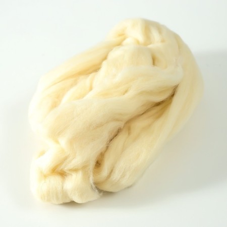 Fasting wool 100% half -toned wool 50 g (001 harsh)-1