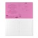 Notebook 12 sheets, A5+line, on the bracket, Erichkrause, classic Coverprio Neon, plastic cover, pink,