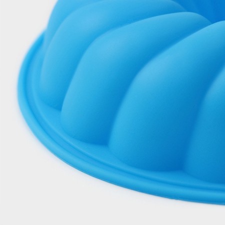 The form for baking the share "German cupcake. Custard cookies ”, silicone, d = 12 cm, color mix-2