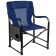 Tourist chair Maclay, table with a cup holder, 63x47x94 cm, blue color