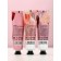 Set of three hand creams in a bag, moisturizing, nutrition and softening