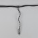 Garland "fringe" 3 × 0.5 m, IP20, dark thread, 80 LED, glow blue, 8 modes, 220 V