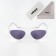 Sunglasses "OneSun", UV 400, pipe 14 cm, width 15 cm, lens 4.2 x 6.5 cm, white