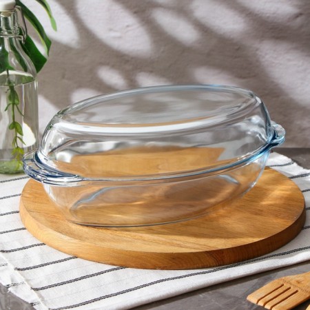 Borcam heat -resistant glass baking