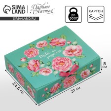 Gift box, packaging, “you are joyful”, 31 x 24.5 x 8 cm