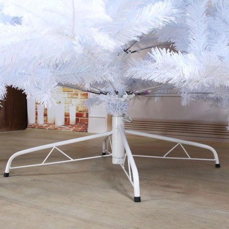 Christmas tree "Elite white overflow" 240 cm D of the lower tier 160 cm 1798 branches-2