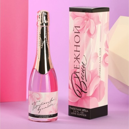 Toilet water "delicate spring", 100 ml.