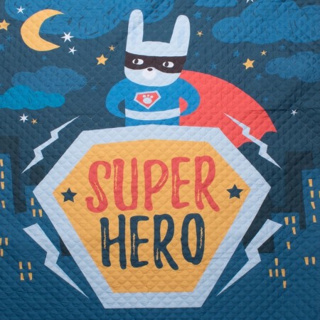 Cover for children's Ethel 1.5 joint venture "Super Hero", 145x210 cm, microfiber-1