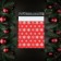 Courier bag with an adhesive valve, "snowflakes", 25 x 35 cm, set 40 pcs