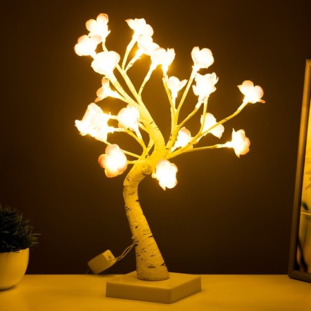 Nightlight "Blooming Cherry" LED 10x30x40 cm Risalux-2