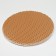 Rug for a bowl, round, diameter 24 cm, beige