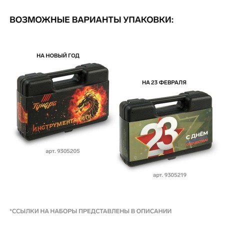 A set of tools in the case of the tundra, universal, 8 items-3