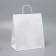 Package Crafts without print, white, twisted pen, 28 x 15 x 32 cm