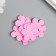 The workpiece of Foamian "Flowerers" 3 cm, thickness. 1mm, set 10 pcs, pink
