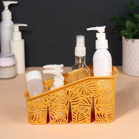 Storage stand, 4 sections, 20 × 10 × 10.5 cm, color mix-3