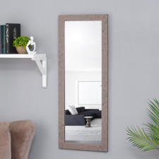 Wall mirror, in the frame, 30x90 cm