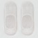 Women's socks, white color, size 23-25