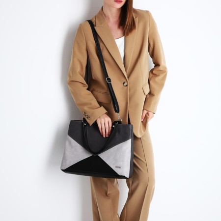 Salome bag is on lightning, the color is gray/black-7