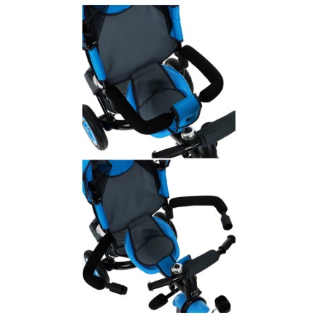 Three -haired bike Vivat 1, blue color-5