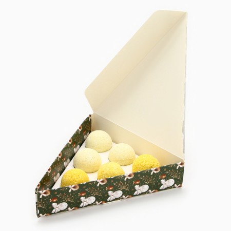 Gift set of cosmetics “Believe in miracles!”, Bath bombs 6 x 20 g, pure happiness-2