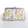 Cosmetic bag on the farmar, white color