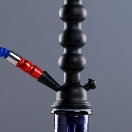 Hookah "Apis", 53 cm, 1 pipe, black-2