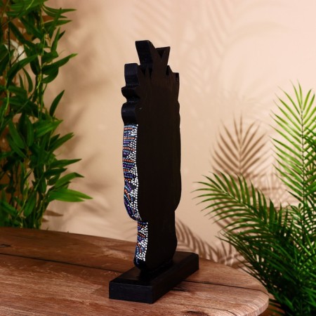 Suppet souvenir on a stand, Albezia 40 cm-2