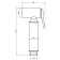 Hygienic watering can Savol SK-PQT01, holder, shower hose 120 cm, chromium