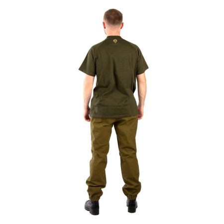 T-shirt Orion Shield, Cotton, Haki, Rr. XS-5