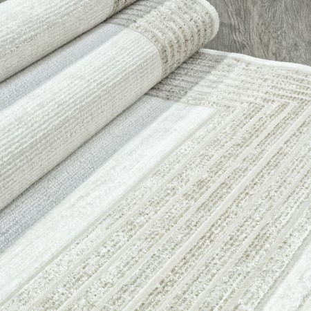 Rectangular carpet Durkar Rubi, size 200x290 cm, color Cream/Cream-2