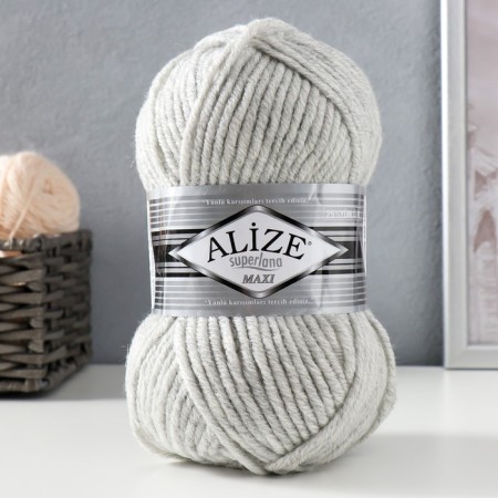 Yarn "Superlana Maxi" 75% acrylic, 25% wool 100m/100g (208)