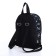 Baby backpack on lightning, black color