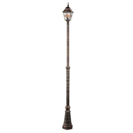 Park lamp Arte Lamp Madrid A1542PA-1BN, E27, 75 W, 18x18x225 cm, brown