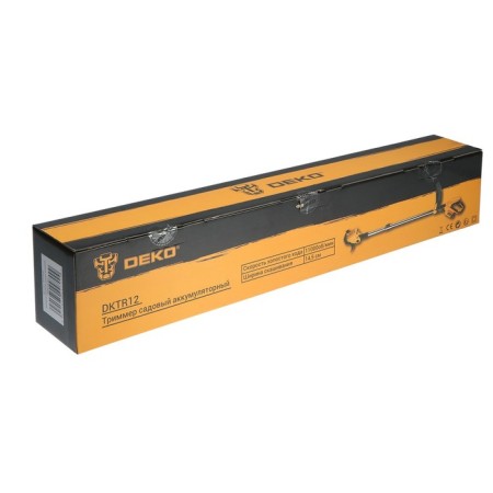 Trimmer Battery Deko DKTR12, 12 V, 300 W, 1.5 Ah, 11000 rpm, telescope bar-5