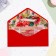 The envelope "On Birthday!" Cutting, embossing, software touch, red background
