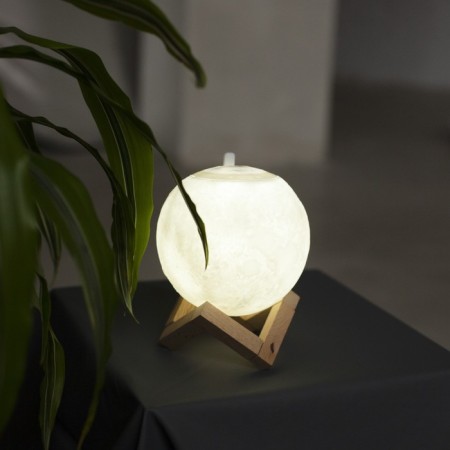 Moisturizer Luazon HM-4, ultrasonic "Moon", 2 W, 0.8 L, from USB-5